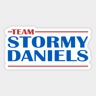 Team Stormy Daniels Sticker